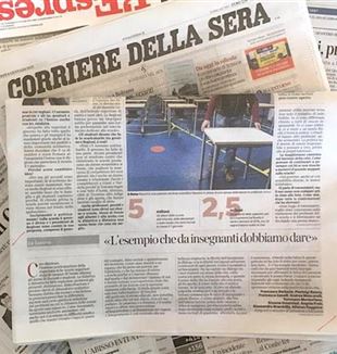 Письмо в газету Corriere della Sera, 10 января 2021 г.