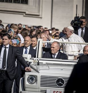 Папа Франциск на аудиенции с Движением, 15 октября 2022 г. Фото: Роберто Мази, Братство «Общения и освобождения»