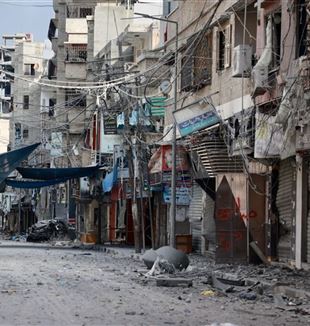 Улица в городе Хан-Юнис в Секторе Газа. Фото: Bashar Taleb/APA Images/Ansa-Zumapress