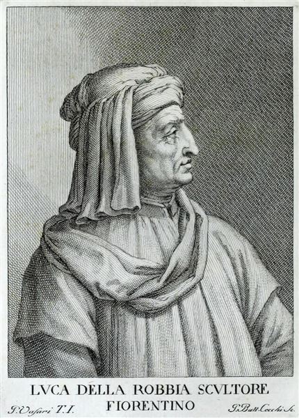 Лука делла Роббиа. Гравюра Дж. Б. Чекки, 1769