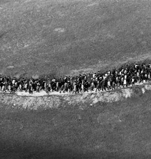 Студенты во время Крестого пути с отцом Джуссани, 1976. Фото: Братство «Общения и освобождения»