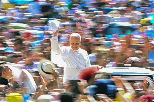 Папа на Юбилее церковных движений, 7 июня 2025 года. Фото: Alessia Giuliani / Catholic Press Photo
